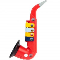 Saxofon din plastic Colectia Disney - Cars, 4 note muzicale Saxofon din plastic Colectia Disney - Cars, 4 note muzicale