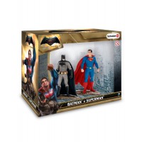 Set 2 figurine DC Comics - Batman vs Superman, multicolor, inaltime 10 cm