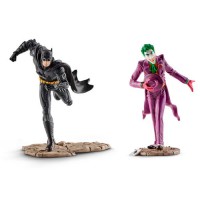 Set 2 figurine DC Comics - Justice League - Batman si The Joker, multicolor, inaltime 9 cm