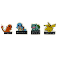 Set 4 gume de sters Pokemon