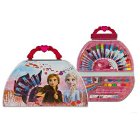 Set cu 49 accesorii pentru pictura si desen Disney - Frozen 2