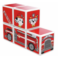 Set de constructie magnetic Geomag, Magicube - Paw Patrol, Marshall