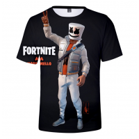 Tricou copii Fortnite, colorat, 7-8 ani, 120 cm, poliester, model 16