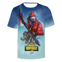 Tricou Fortnite, marime XL, Unisex, imprimeu multicolor model 7