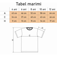 Tricou pentru copii Naruto, imprimeu multicolor, bumbac 100%, unisex, model 2
