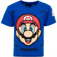 Tricou pentru copii Super Mario, bumbac 100%, marimea 104, 4 ani