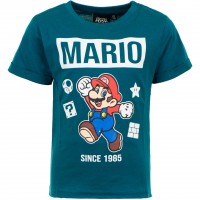 Tricou pentru copii - Super Mario, bumbac 100%, marimea 110, 5 ani