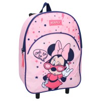 Troler sau ghiozdan prescolari Disney - Minnie Mouse, multicolor, inaltime 36 cm